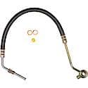 Power Steering Pressure Hose Assembly, 16mm Banjo x 16mm Male Inv. Flare - with Switch Port