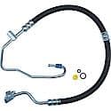 Power Steering Pressure Hose Assembly, 14mm Male Inv. Flare x 18mm Male Captive "O" Ring - with Switch Port