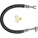 Power Steering Pressure Hose Assembly, 3/8"-19 BSP Female Special x 16mm Banjo