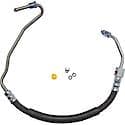 Power Steering Pressure Hose Assembly, 16mm Male "O" Ring x 18mm Male "O" Ring - with Switch Port