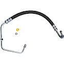 Power Steering Pressure Hose Assembly, 5/16" Male Inv. Flare x 16mm Male "O" Ring - with Switch Port