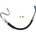 Power Steering Pressure Hose Assembly, 5/16" Male Inv. Flare x 16mm Swivel "O" Ring - with Switch Port