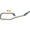 Power Steering Pressure Tube Assembly, 14mm Male Inv. Flare x 14mm Male "O" Ring