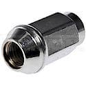 Wheel Lug Nut: M12-1.50 Thread, Conical 60, Dometop Capped, 39.5 mm Length, Chrome, 1 Pack