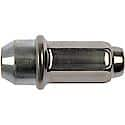 Wheel Lug Nut: M12-1.50 Thread, Conical 60, Dometop Capped, 63.3 mm Length, Chrome, 1 Pack