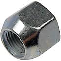 Wheel Lug Nut: 1/2-20 Thread, Conical 60, Standard, 0.688" Length, Zinc (Sold by each)