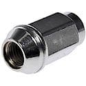 Wheel Lug Nut: M12-1.50 Thread, Conical 60, Dometop, 1.555" Length, Chrome (Sold by each)