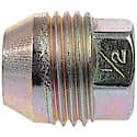 Wheel Lug Nut: 1/2-20 External Thread, Conical 60, Thread, 1.02" Length, Zinc (Sold by each)