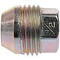 Wheel Lug Nut: 1/2-20 External Thread, Conical 60, Thread, 1.02" Length, Zinc, 1 Pack