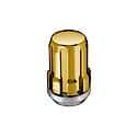 Gold SplineDrive Lug Nuts (M12 x 1.25 Thread Size) - Box of 50 Lug Nuts