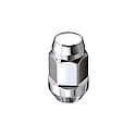 Chrome Bulge Cone Seat Style Lug Nut Set (1/2"-20 Thread Size) - Set of 4 Lug Nuts