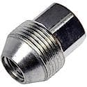 Wheel Lug Nut: M12-1.50 External Thread, Conical 60, Thread, 1.22" L, Clear Chrome/Zinc-Plated, 1 Pk