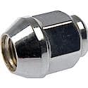 Wheel Lug Nut: M12-1.25 Thread, Conical 60, Acorn, 1.177" Length, Chrome, 1 Pack