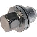 Wheel Lug Nut: M14-1.50 Thread, Flanged, Flattop Capped, 46 mm Length, Natural (Sold by each)