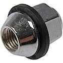 Wheel Lug Nut: M12-1.50 Thread, Conical 60, Acorn, 1.191" Length, Chrome, 1 Pack