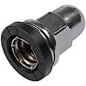 Wheel Lug Nut: M12-1.75 Thread, Conical 60, 1.528" Length, Chrome, 1 Pack