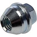 Wheel Lug Nut: M14-2.0 Thread, Conical 60, Wheel Cover Retaining, 1.203" Length, Zinc, 1 Pack