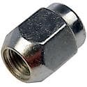 Wheel Lug Nut: M14-1.50 Thread, Conical 60, Cap Nut, 1.181" Length, Chrome, 1 Pack