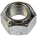 Wheel Lug Nut: 1/2-20 Thread, Conical, OEM Style, Natural/Zinc-Plated (Sold by each)