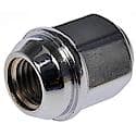 Wheel Lug Nut: M12-1.50 Thread, Conical 60, Dometop, 1.161" Length, Natural (Sold by each)