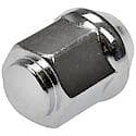 Wheel Lug Nut: 1/2-20 Thread, Conical 60, Dometop, 1.062" Length, Natural (Sold by each)