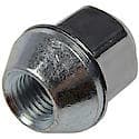 Wheel Lug Nut: 7/16-20 Thread, Conical 60, Dometop, 1.125" Length, Natural (Sold by each)