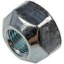 Wheel Lug Nut: 9/16-18 Thread, Conical 90, Standard, 0.656" Length, Zinc (Sold by each)