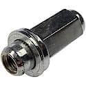 Wheel Lug Nut: M12-1.50 Thread, Flanged, Mag, 2.263" Length, Chrome, 1 Pack