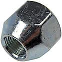 Wheel Lug Nut: 9/16-18 Thread, Conical 60, Standard, 0.969" Length, Zinc (Sold by each)