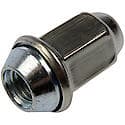 Wheel Lug Nut: M12-1.50 Thread, Conical 60, Dometop, 1.537" Length, Chrome (Sold by each)