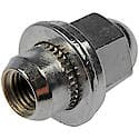 Wheel Lug Nut: M12-1.50 Thread, Flanged, Mag, 1.594" Length, Chrome (Sold by each)