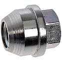 Wheel Lug Nut: M14-1.50 Thread, Conical 60, Acorn, 1.21" Length, Chrome, 10 Pack