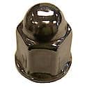 OE Replacement, 1/2 Inch - 20 Thread, Silver, Capped, Single