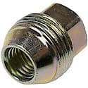 Wheel Lug Nut: M12-1.50 External Thread, Conical 60, Thread, 1.031" L, Yellow; Zinc Plated, 1 Pack