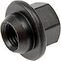 Wheel Lug Nut: M12-1.50 Thread, Conical 60, Retaining Nut, 0.866" Length, Zinc, 1 Pack