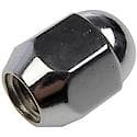 Wheel Lug Nut: M12-1.50 Thread, Conical 60, Acorn, 1.181" Length, Chrome, 1 Pack