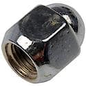 Wheel Lug Nut: M12-1.25 Thread, Conical 60, Acorn, 0.945" Length, Chrome, 1 Pack