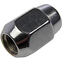 Wheel Lug Nut: M12-1.50 Thread, Conical 60, Acorn, 1.319" Length, Chrome, 1 Pack