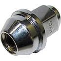 Wheel Lug Nut: 1/2-20 Thread, Conical 60, Dometop Capped, 2.031" Length, Natural, 1 Pack