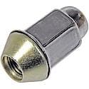 Wheel Lug Nut: 7/16-20 Thread, Conical 60, Dometop Capped, 1.594" Length, Natural, 1 Pack