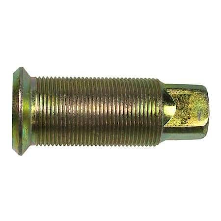 Extra Length Inner Cap Nuts - Steel Wheels - R/H 1 1/8"-16 - Inner Thread 3/4"-16 - Length 3 1/16"