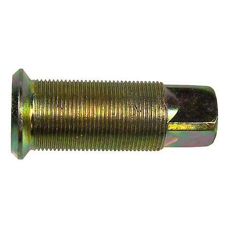 Extra Length Inner Cap Nuts - Steel Wheels - L/H 1 1/8"-16 - Inner Thread 3/4"-16 - Length 3 1/16"