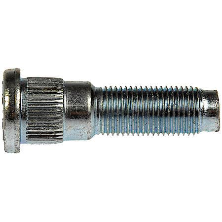 Wheel Stud: Serrated, 1/2-20 Thread Size, Right Hand Thread (Sold by each)