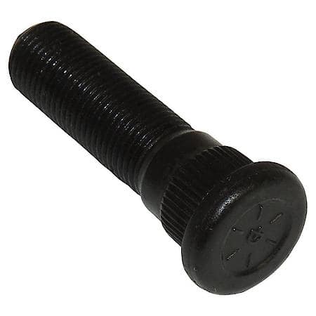 Press-In, 1/2" - 20 Thread, 1.938" L, 0.627" Knurl Diameter, Cast Iron, Single
