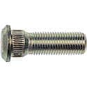 Wheel Stud : Serrated Stud, M14-1.50 Thread Size, RHT, 1 Pack