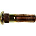 Wheel Stud : Serrated Stud, M12-1.50 Thread Size, RHT, 1 Pack