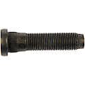 Wheel Stud: Serrated without Clip Head, 9/16-18 Thread Size, Right Hand Thread (Sold by each)