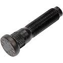 Wheel Stud: Serrated, 9/16-18 Thread Size, Right Hand Thread (Sold by each)