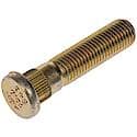 Wheel Stud: Serrated, M12-1.50 Thread Size, Right Hand Thread, 1 Pack