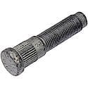 Wheel Stud: Serrated, 1/2-20 Thread Size, Right Hand Thread, 1 Pack